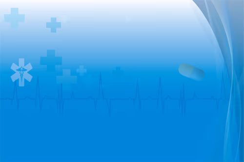 Abstract background design Scientific Research Laboratory Cardiogram Light Blue Abstract Geometric