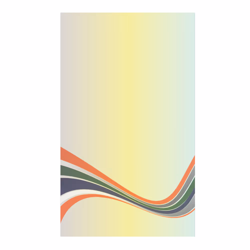 Abstract Blue Red Green Wave Orange Backgrounds Vector