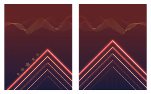 Abstract Lighting Background Vector Design