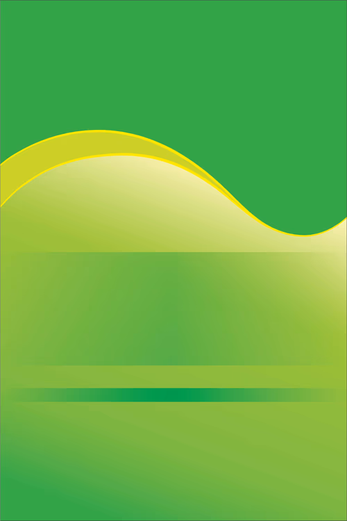 Abstract Natural Green Wavy Background Free Vector