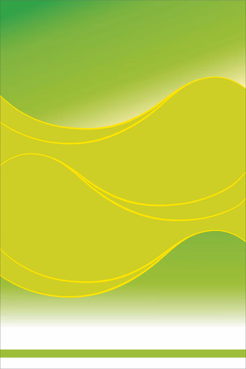 Modern Abstract Green Yellow Gradation Background Free Vector