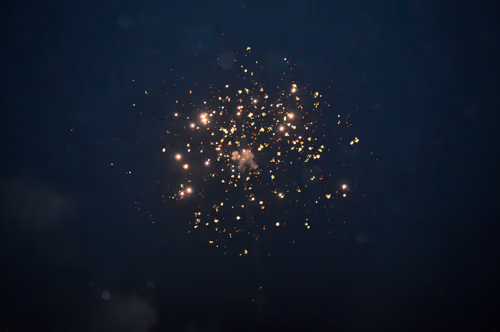 Night Fireworks Crackers Wallpaper