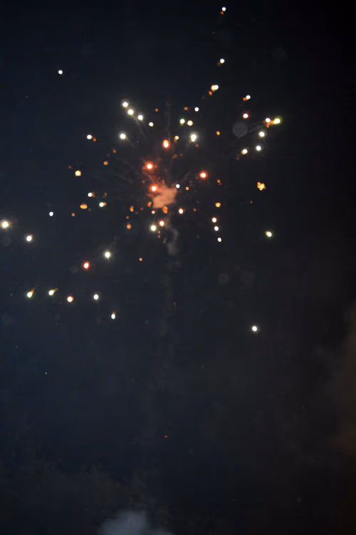Night Fireworks Crackers Wallpaper