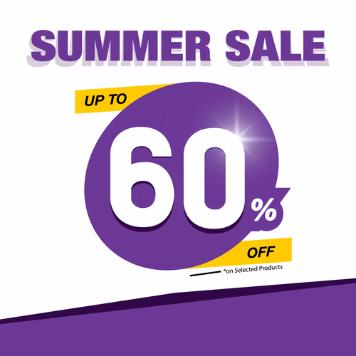 Summer Sale Up to 60 percent Off Vector Art