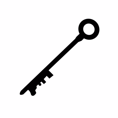 Key - Chabi Marka for Election Symbol Vector Clipart