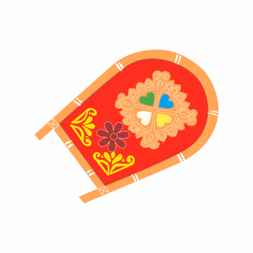 Boishakhi Kula Happy Bengali New Year Bengli New Year Elements Vector Graphic