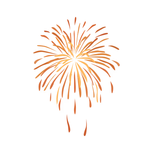 Fireworks Icon Graphic Evening Holiday Vector Graphic Beautiful fireworks, fireworks, new year, birthday vector