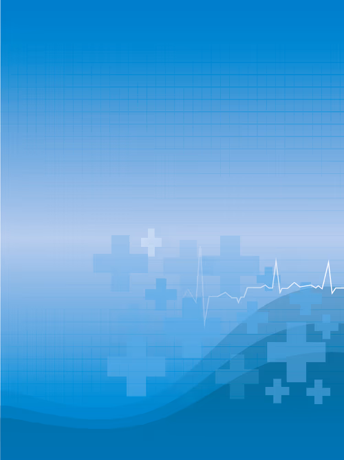 Abstract Blue Medical Science Background Vector Art Health care and abstract geometric concept