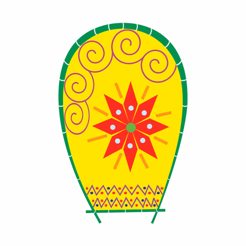 Boishakhi Kula Happy Bengali New Year Elements Vector Graphic