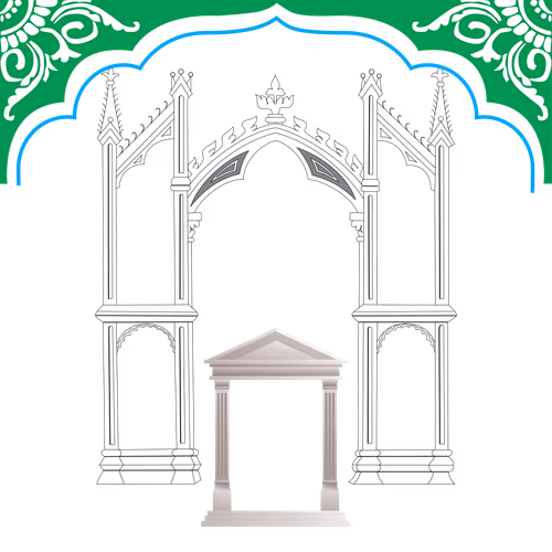 Collection of Islamic Gate Vector Design