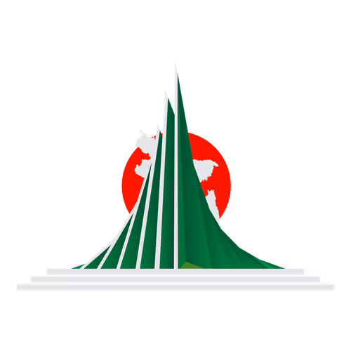 Great Victory Day Vector Design December 16 with Map, Red Sun, memorial symbols