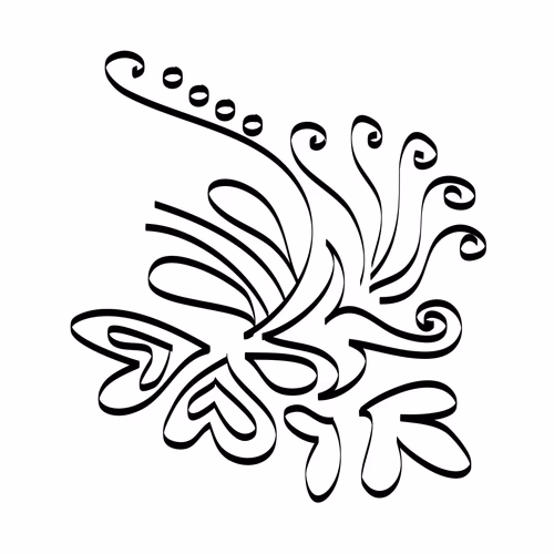 Hand Drawn Stencil Element Collection Vector Design Graphic