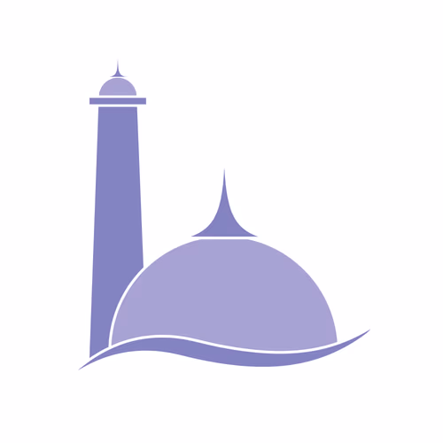 Madina Sharif Line Art Illustration Vector Graphic