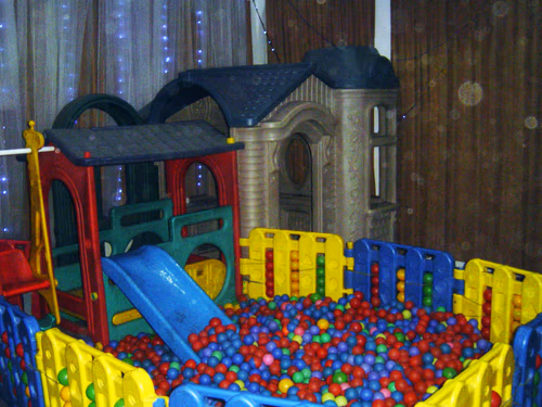 Modern playground in the room photos