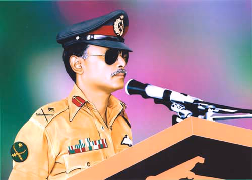 President Zia of Bangladesh Army