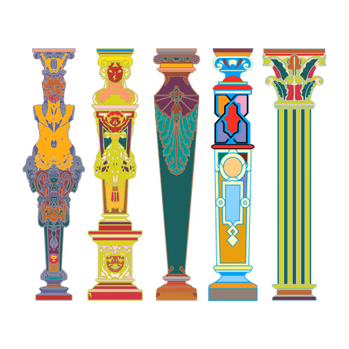 Special Collecton of Event Gate Vector Design