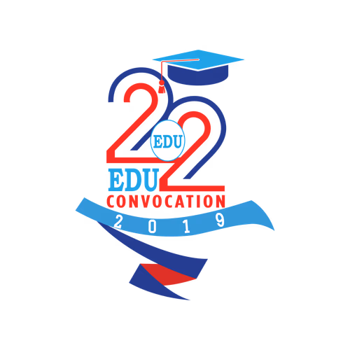 22 EDU Convocation Logo Vector