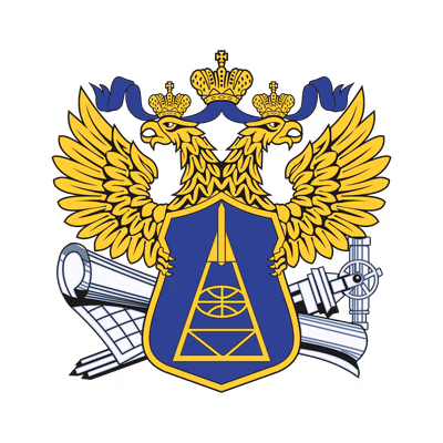 Big emblem of the Federal Agency of Geodesy and Cartography Russia Logo