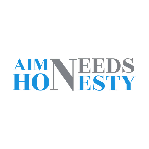 AIM Needs Honesty Logo Vector