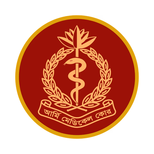 Army Medical Core Bangladesh Logo Vector
