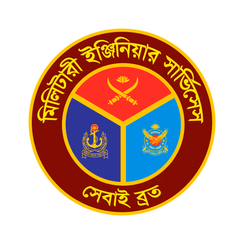 Bangladesh Military Engineer Service Logo Vector