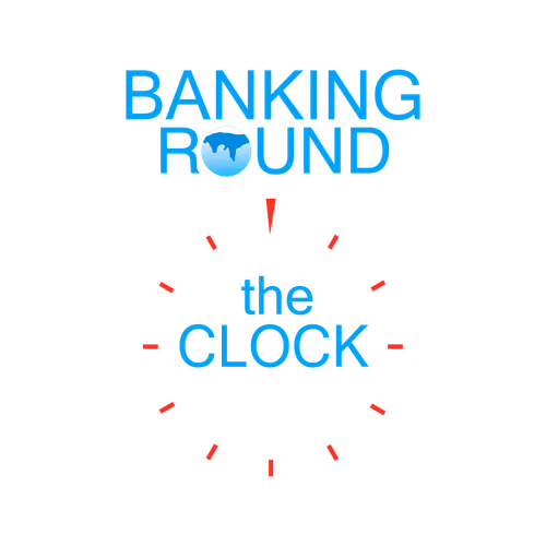 Banking Round the Clock Logo Vector