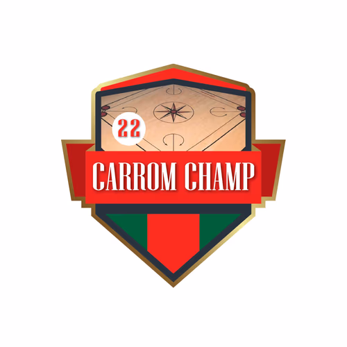 Carrom Champ 22 Logo