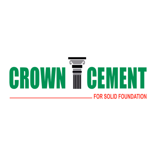 Crown Cement for Solid Foundation Logo Vector