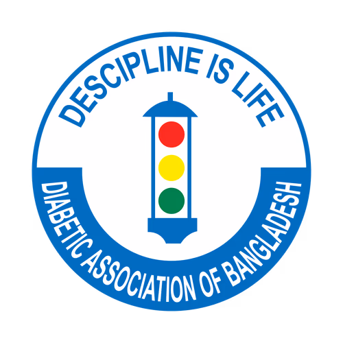 Descipline is Life Diabetic Association of Bangladesh Logo Vector