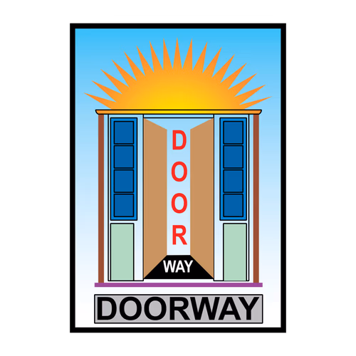 Doorway Brand Logo Vector Design