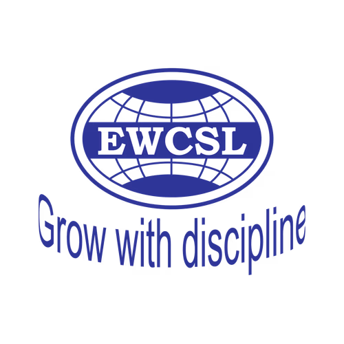 East West Corp Science Ltd - Grow with Discipline - EWCSL Logo Vector