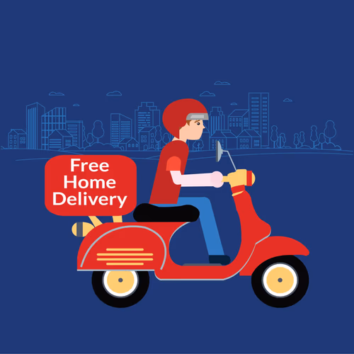 Free Home Delivery Logo Design