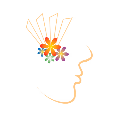High Quality Face Women Beauty Spa Full Touch Logo Design Vector Illustration Stock