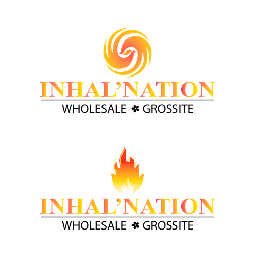 Inhal Nation Wholesale Grossite Logo Vector