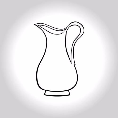 Jug Symbol - Jug Marka - Election Logo Vector