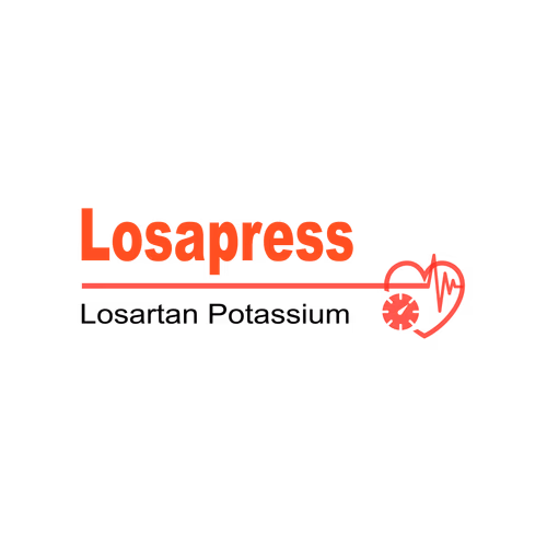 Losapress Losartan Potassium Logo Vector