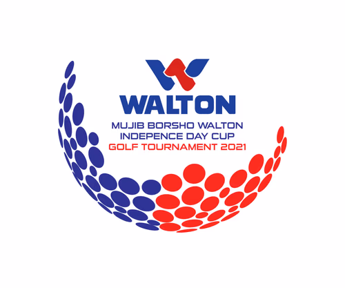 Mujib Borsho Walton Independence Day Cup Golf Tournament 2021 Logo