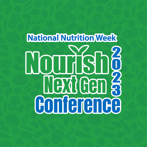 National Nutrition Week Nourish Next Gen Conference 2023 Logo Design