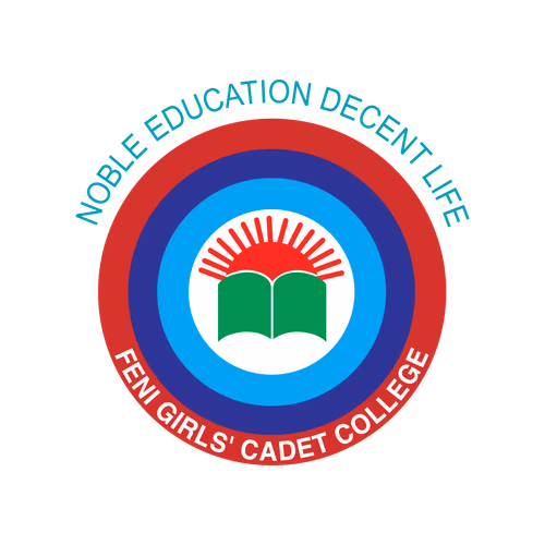 Noble Education Decent Life - Feni Girls Cadet College Logo Vector