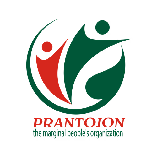 Prantojon the marginal peoples organization Logo Vector