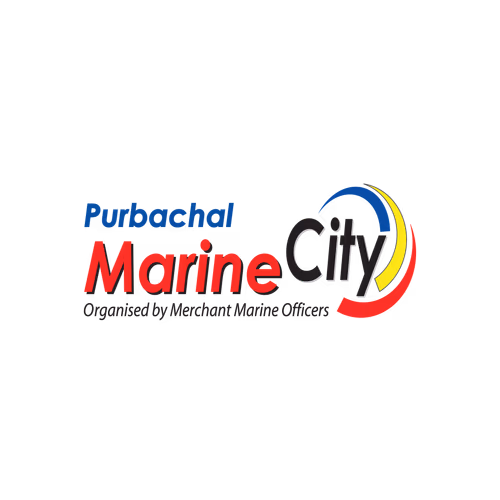 Purbachal Marine City Logo Vector
