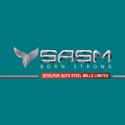 Stitalpur Auto Steel Mills Limited SASM Logo Vector