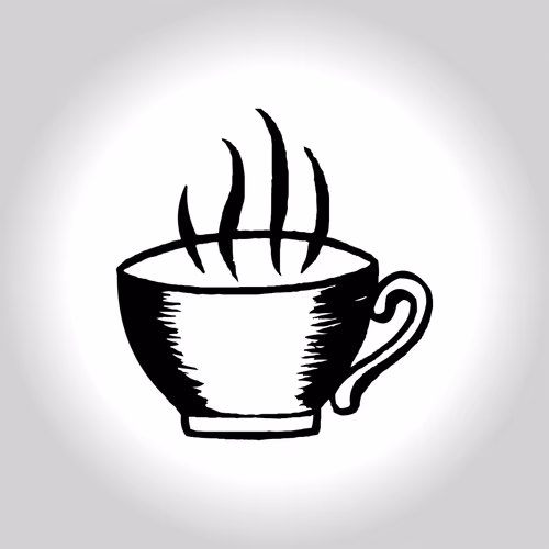 Tea Cup Symbol - Coffee Cup Marka - Election Logo Vector