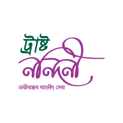 Trust Nandini is a women friendly banking service Logo Vector