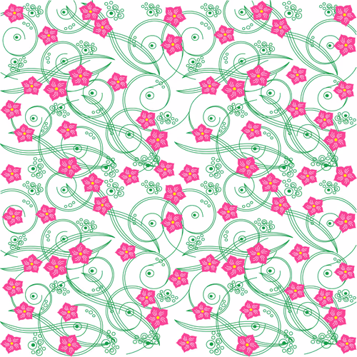 Floral Pattern Design Vector