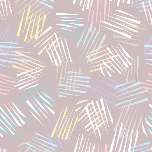 Fun Seamless Scribble Pattern Background Vector