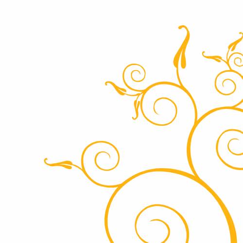 Golden Floral Background Graphic Vector Illustration