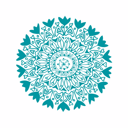 Indian Style Mandala Decorative Ornament