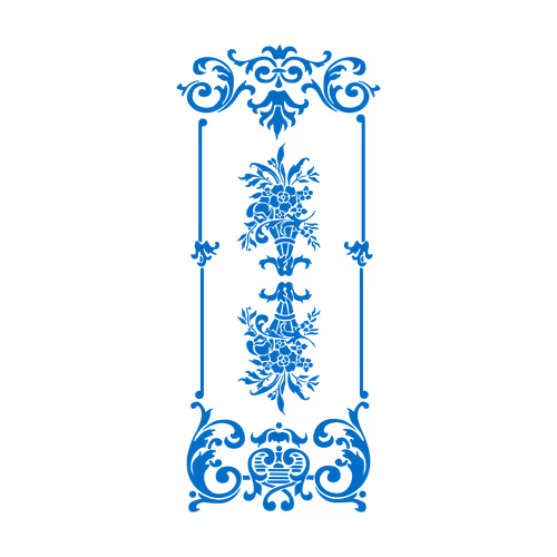 Stencil Pattern, Islamic Art, Stencil Pattern Decoration Design vector