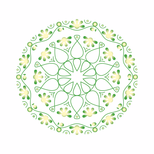 Vector Graphic Mandala Design Free